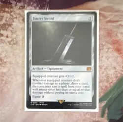 Magic: The Gathering Buster Sword Artifact Universes Beyond Final Fantasy M0255 - Image 1