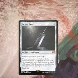 Magic: The Gathering Buster Sword Artifact Universes Beyond Final Fantasy M0255 - Image 2