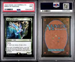 Birds of Paradise, MTG, Lord of the Rings, 2023 , PSA 9 - Image 3