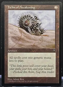 Helm of Awakening #145 Visions Regular Uncommon LP - Image 1