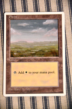 Magic the Gathering - Vintage - Plains Land Mana - 4th Edition - 5x - Image 3