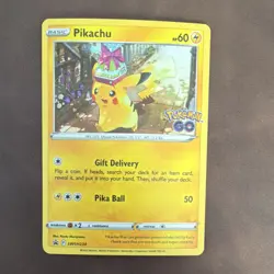 Pokemon TCG Pikachu SWSH234 SWSH: Sword & Shield Promo Holo Basic 60HP Card - Image 1