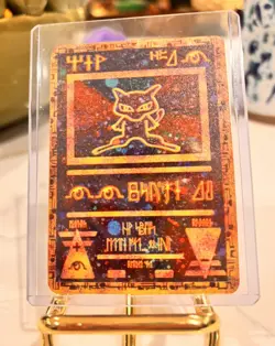 NEW Pokemon Ancient Mew Promos Metal Card- Anime TCG Pokemon Cards Gift for Kids - Image 1