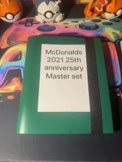 2021 McDonald’s Pokemon 25th Anniversary Card Complete Master Set 50 pack fresh - Image 1