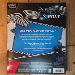 Pokemon TCG: Scarlet & Violet Black Bolt Binder Collection - New & Sealed ✅ - Image 2