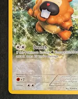Bidoof 117/160 Full Art Pokemon TCG Primal Clash MP - Image 2