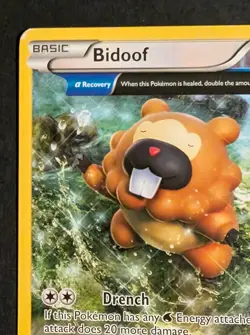 Bidoof 117/160 Full Art Pokemon TCG Primal Clash MP - Image 5