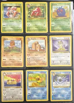 Pokemon Base Set 1999 English 81 Card Lot - Base/Jungle/Fossil - Image 4