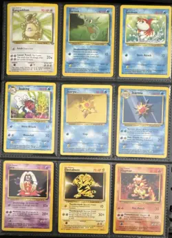 Pokemon Base Set 1999 English 81 Card Lot - Base/Jungle/Fossil - Image 5
