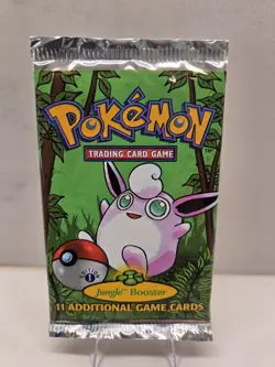 Pokemon Jungle first edition Booster Pack Wigglytuff art Heavy 21g - Image 3