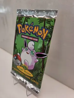 Pokemon Jungle first edition Booster Pack Wigglytuff art Heavy 21g - Image 5