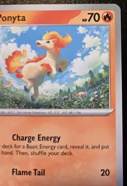 Ponyta 026/162 Common Scarlet & Violet: Temporal Forces Pokemon TCG - Image 3