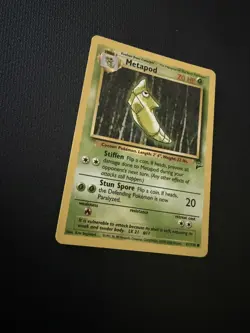 Pokemon TCG Metapod - Base Set 2 - 81/130 - Regular Common LP - Image 2