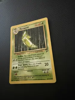 Pokemon TCG Metapod - Base Set 2 - 81/130 - Regular Common LP - Image 3