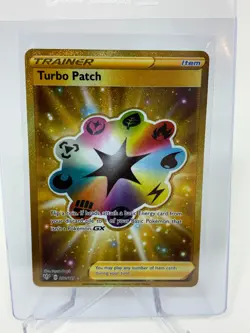 Pokemon TCG Turbo Patch 200/189 Darkness Ablaze Secret Rare - Image 1