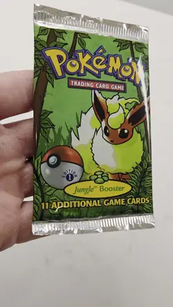 Pokemon Jungle first edition Booster Pack flareon art Heavy 21g - Image 2