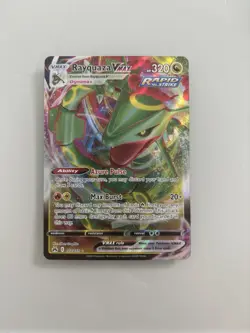 Pokemon TCG Rayquaza VMAX Crown Zenith 102 /159 Ultra Rare Full Art Holo - Image 1