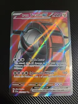 Iron Treads ex 233/198 - S & VBase Set Holo Ultra Rare NM Pokemon TCG - Image 1