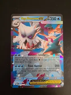 Mega Abomasnow ex 036/132 Double Rare - Pokemon TCG Mega Evolution - NM - Image 1