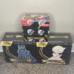 Pokemon TCG Mega Evolution Bundle (Lucario&Gardevoir ETB And Mega Booster Box) - Image 1