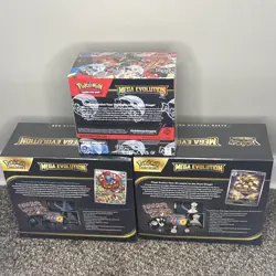Pokemon TCG Mega Evolution Bundle (Lucario&Gardevoir ETB And Mega Booster Box) - Image 2