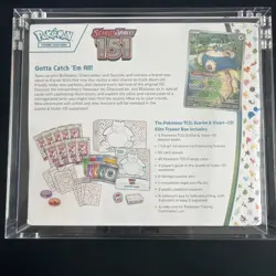 Pokemon TCG: S & V Pokemon 151 Elite Trainer Box ETB New Factory Sealed # 1 820650853159 - Image 3