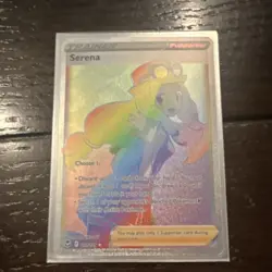 Pokemon Serena Silver Tempest Trainer Full Art Secret Rare 207/195 Holo - Image 1