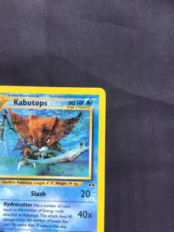 Pokemon Cards: Neo Discovery 1st Edition Rare: Kabutops 25/75 - Image 3