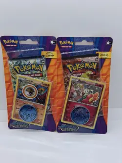 Two (2) 2016 Pokemon XY Steam Siege Blister Pack Factory Sealed - Image 1