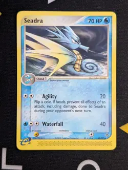 Seadra - 40/97 - EX Dragon Pokemon TCG E Reader NM 2003 - Image 1