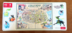 Pokemon Legends Z-A ZA Gamer Mat Playmat Best Buy Exclusive - Sealed - Image 1