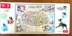 Pokemon Legends Z-A ZA Gamer Mat Playmat Best Buy Exclusive - Sealed - Image 2