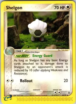 Shelgon - 41/97 Dragon Pokemon NM Normal - Image 1