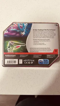 Pokemon TCG Paradox Clash Tin NEW/FACTORY SEALED - Image 4