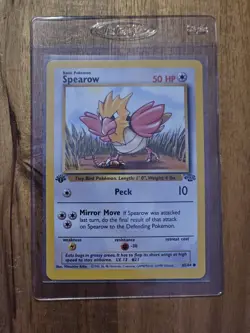 Spearow 1st Edition - #62/64 - Jungle Set - WOTC English - Near Mint - Image 1
