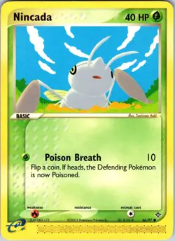 Nincada - 66/97 Dragon Pokemon LP Normal - Image 1