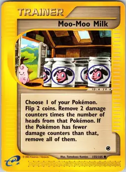 Moo-Moo Milk 155/165 Expedition Pokemon LP Normal - Image 1