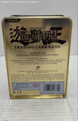 Konami Yu-Gi-Oh! 2005 Collectible Tin Dark Paladin Art TCG Card Lot Rulebooks - Image 2