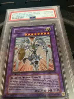 Yugioh! PSA 10 Elemental Hero Shining Flare Wingman Ultra Rare 1st Ed. EEN-EN036 - Image 4