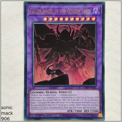 Fallen Angel of the Golden Land - ALIN-EN036 - Ultra Rare 1st Edition Yugioh - Image 1