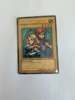 (ACL) Yu-Gi-Oh! Gemini Elf LON-000 HOLO BLEED Unlimited MP/LP - Image 1