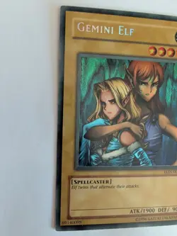 (ACL) Yu-Gi-Oh! Gemini Elf LON-000 HOLO BLEED Unlimited MP/LP - Image 3