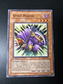 Spirit Reaper SD2-EN006 Structure Deck: Zombie Madness-1st Edition 1st Edition - Image 1