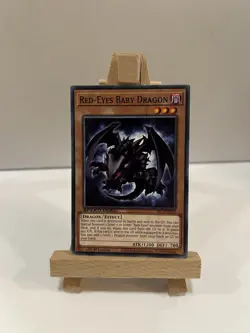 Yu-Gi-Oh! Red-Eyes Baby Dragon SBC1-ENI10 Speed Duel 1st Edition Common NM - Image 1