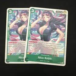 1x Nico Robin P-111 Heroines Edition Promo One Piece Card English Near Mint - Image 1