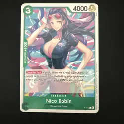 1x Nico Robin P-111 Heroines Edition Promo One Piece Card English Near Mint - Image 2
