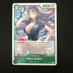 1x Nico Robin P-111 Heroines Edition Promo One Piece Card English Near Mint - Image 4