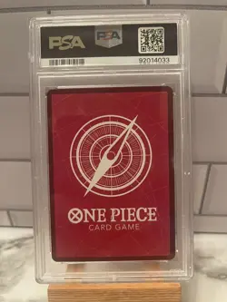 Portgas.D.Ace - ST13-002 - Leader - Foil - NM - English - One Piece - PSA 10 - Image 2