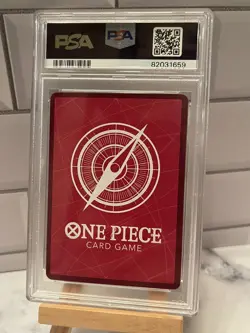 Crocodile Foil - ST03-001 - ERRATA - One Piece TCG - PSA 10 GEM MT - Image 2
