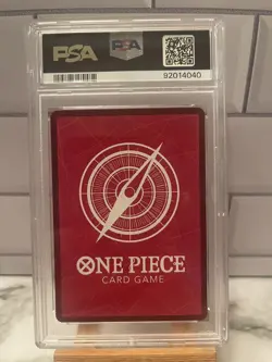 Portgas.D.Ace - ST13-002 - Leader - Foil - NM - English - One Piece - PSA 10 - Image 2